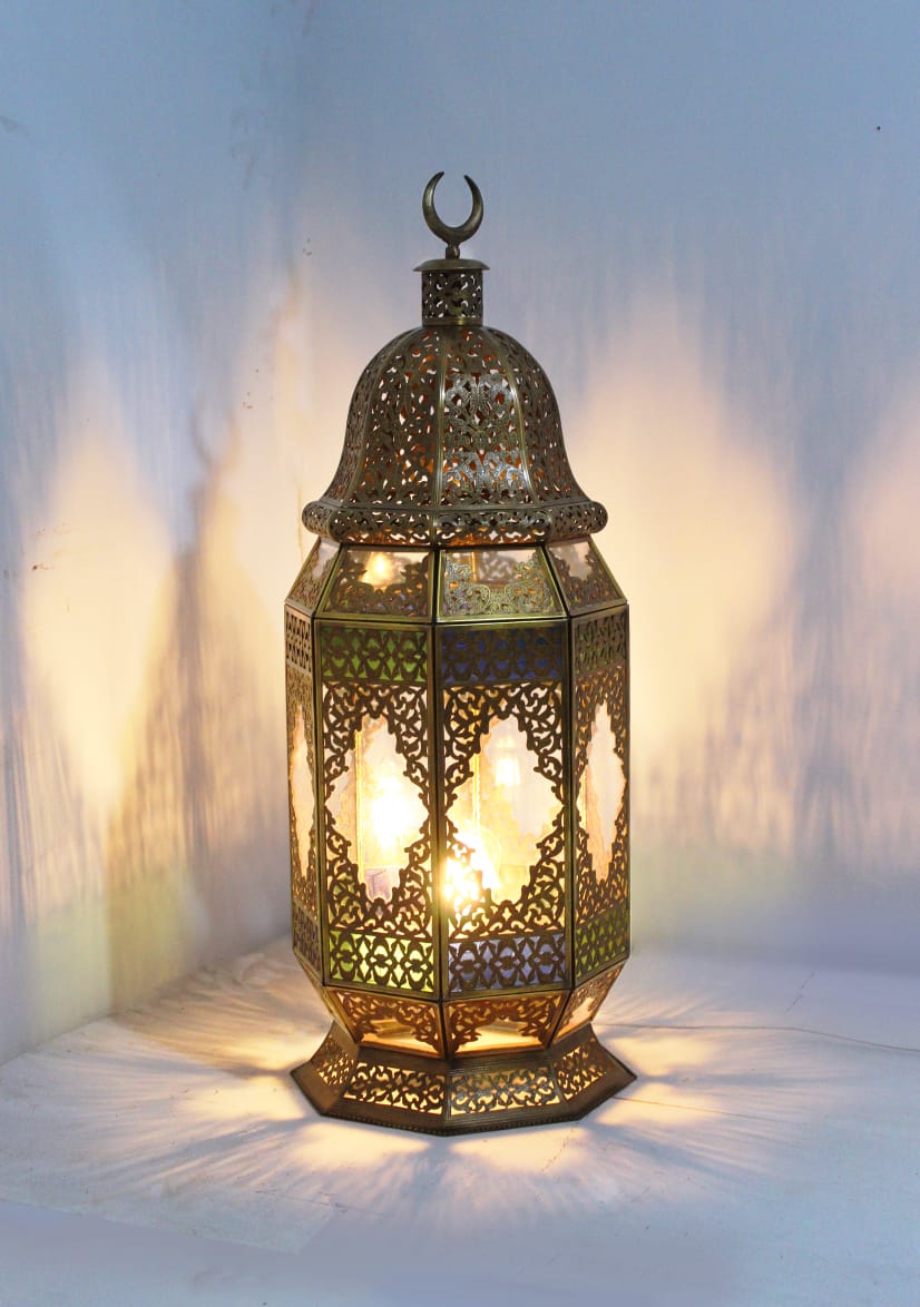 Qatr Al-Nada lantern , turk dome ,zincograph Large