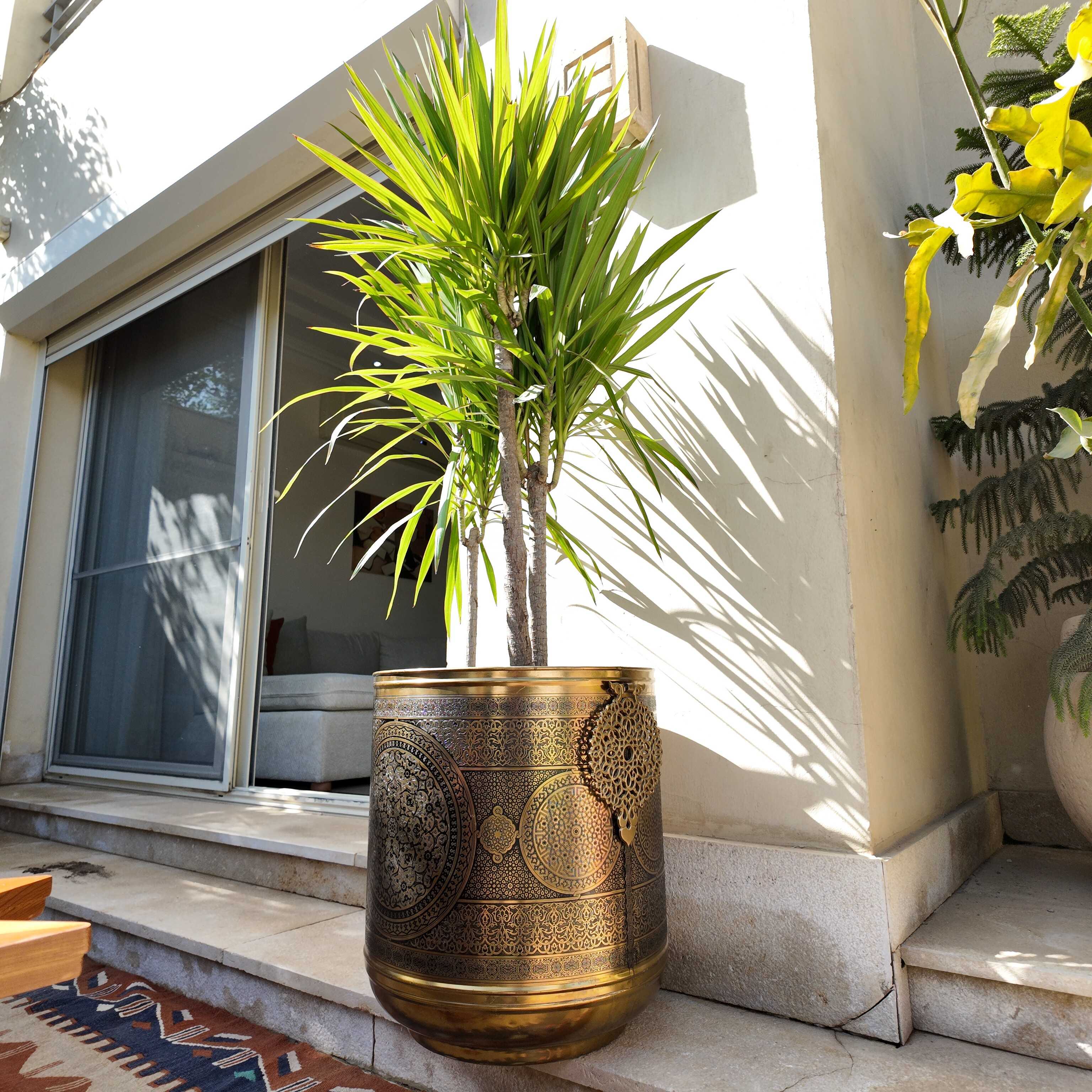 Brass Plant Pot